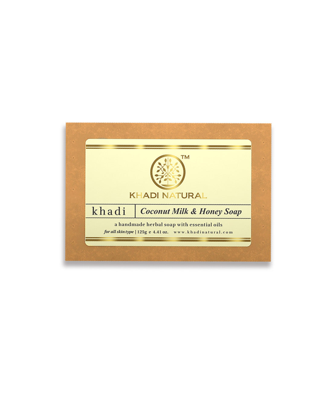 Khadi Natural Coconut Milk & Honey Soap 125g (Pack Of 8)