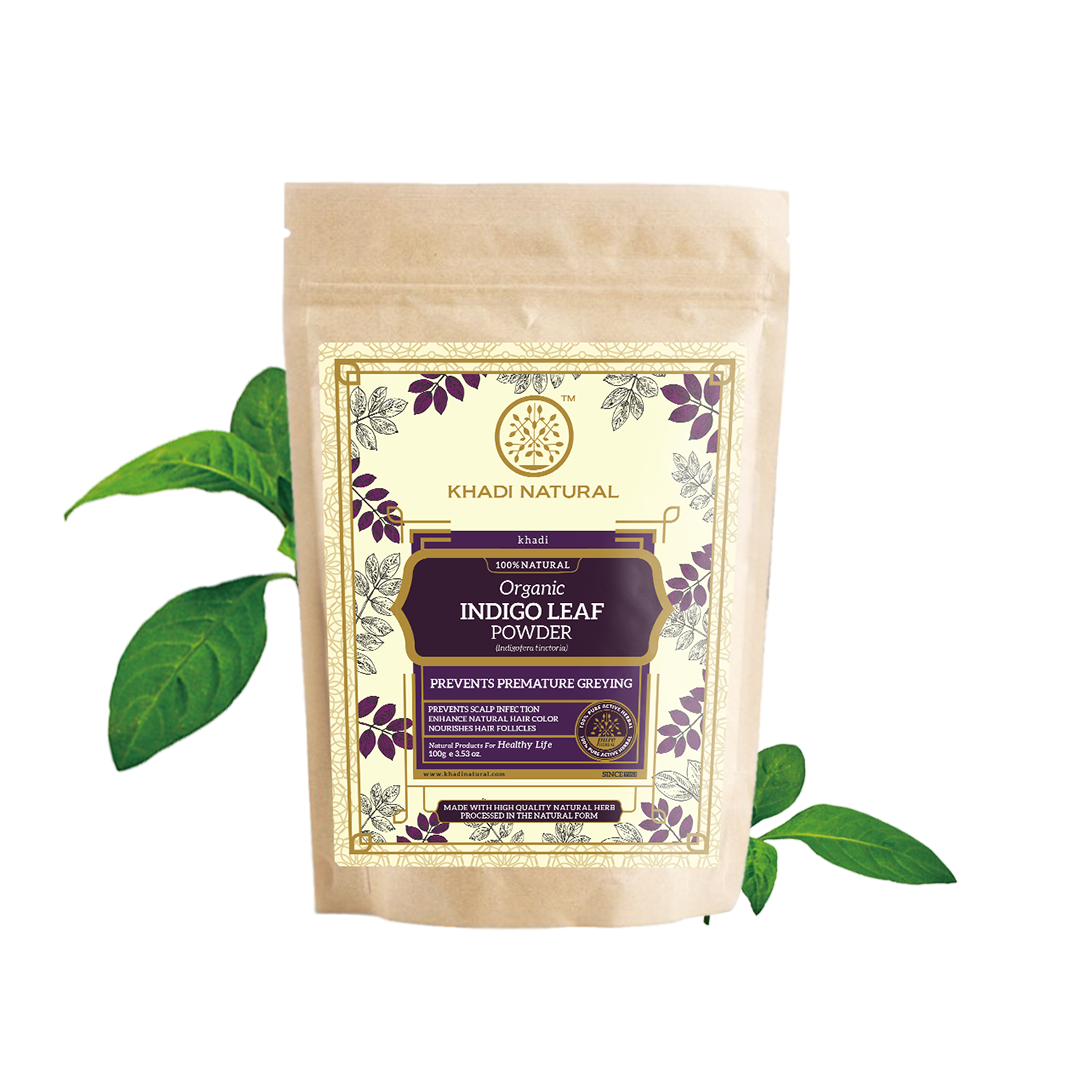 Organic Indigo Leaf Powder - 100% Natural-100 g