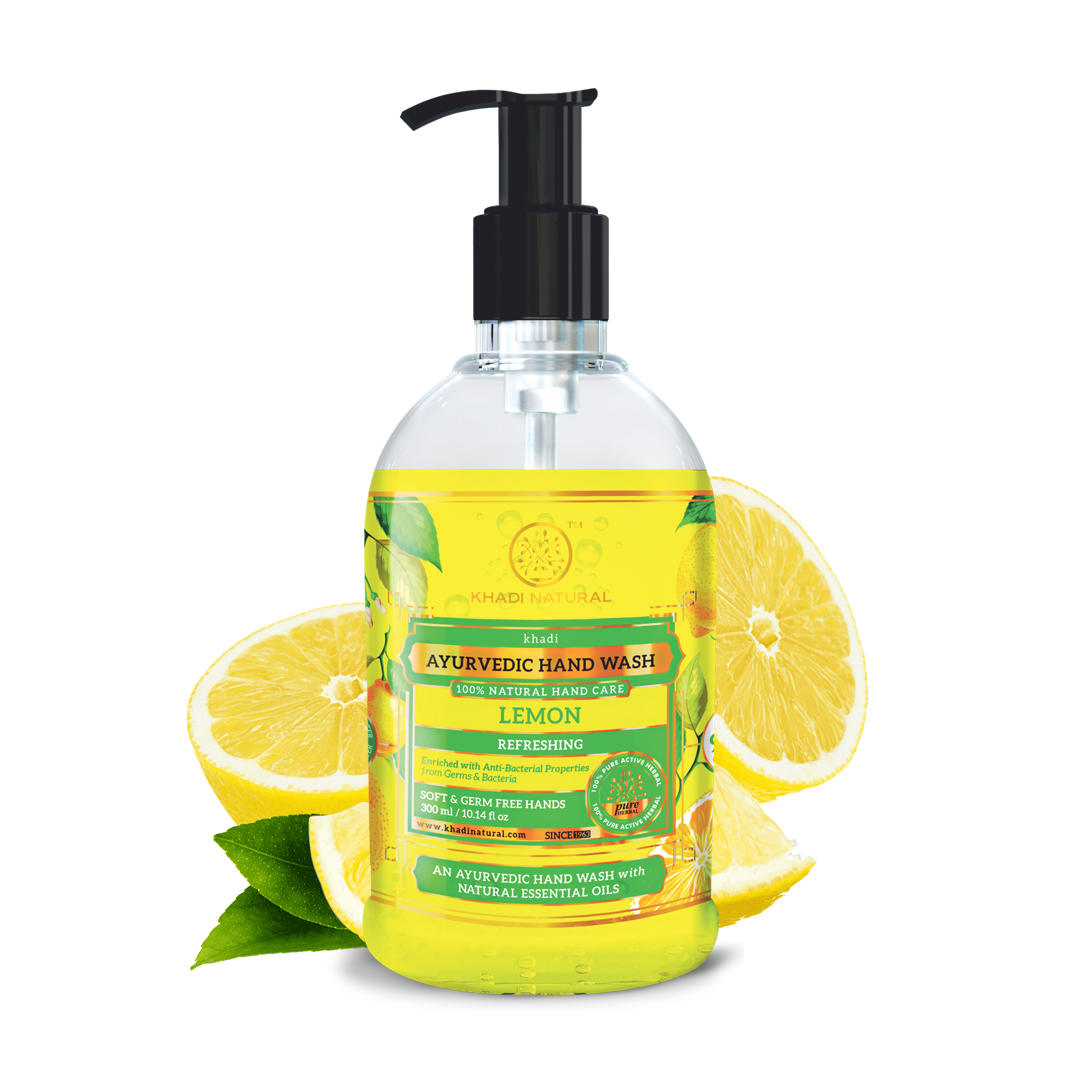 Khadi Natural Refreshing Lemon Handwash-300 ml