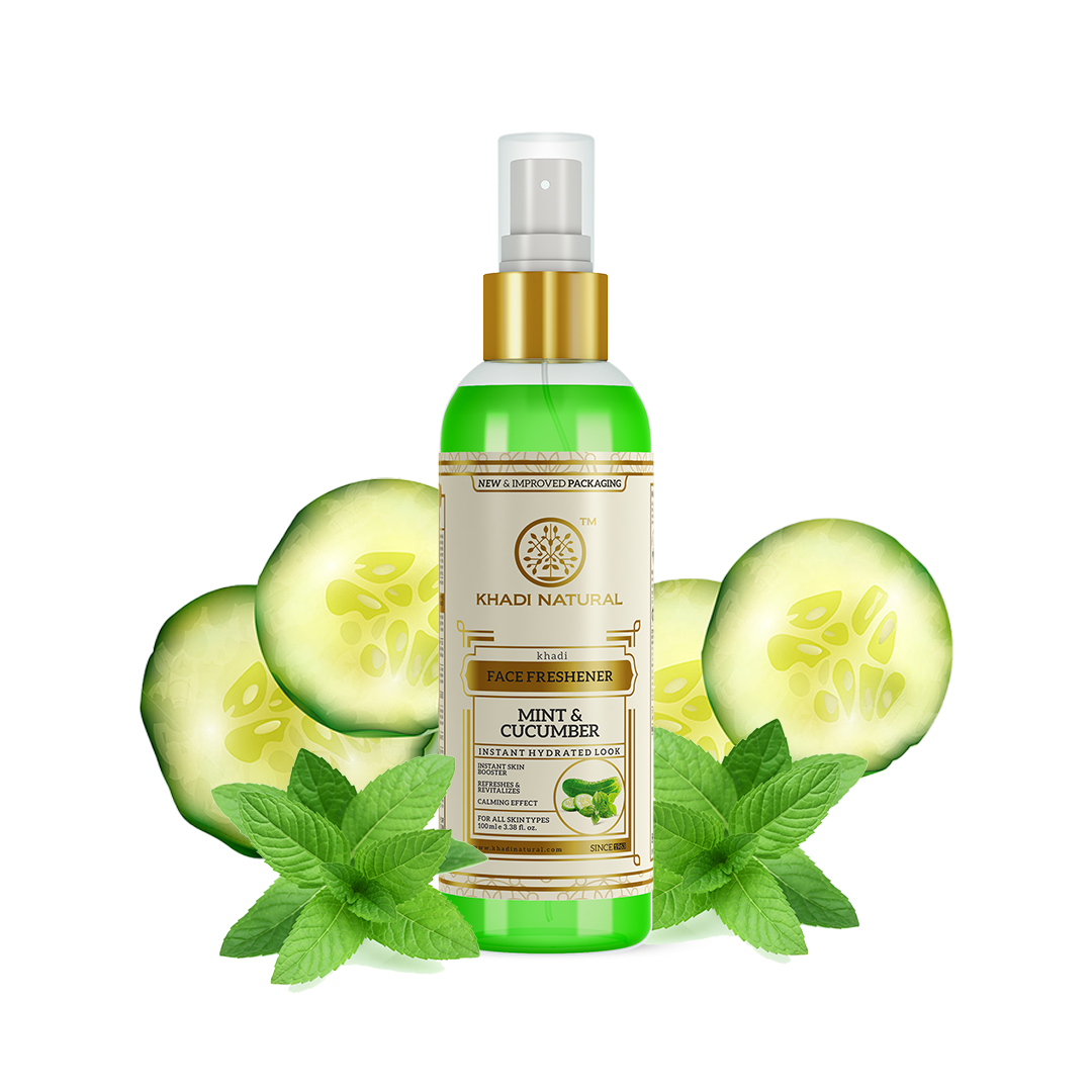 Khadi Natural Mint & Cucumber Face Spray 100ml