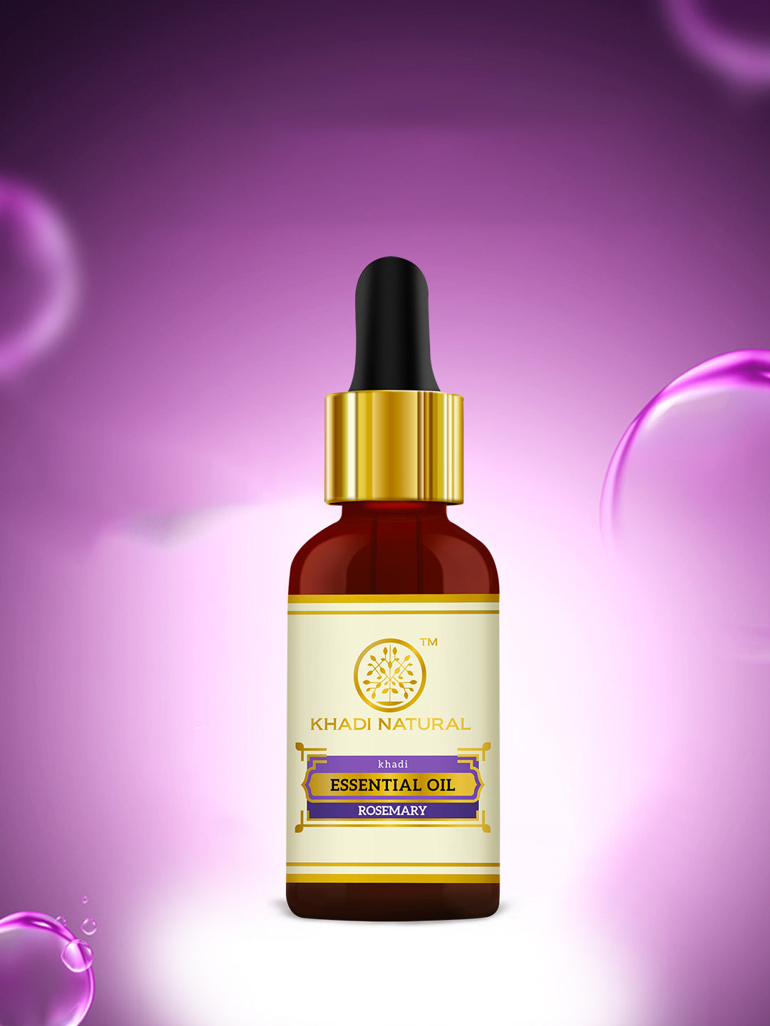 Khadi Natural Herbal Rosemary Essential Oil - 15 ml