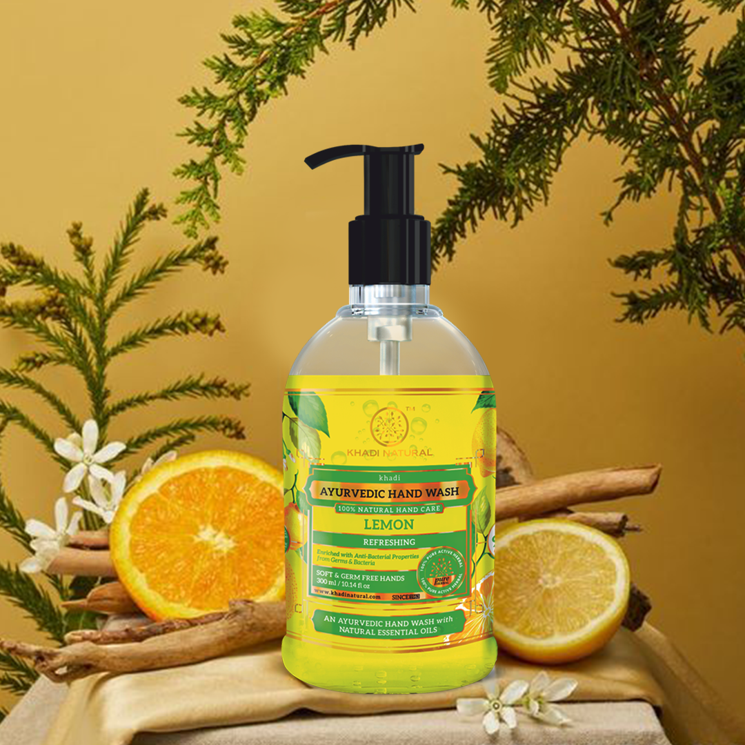 Khadi Natural Refreshing Lemon Handwash - 300ml
