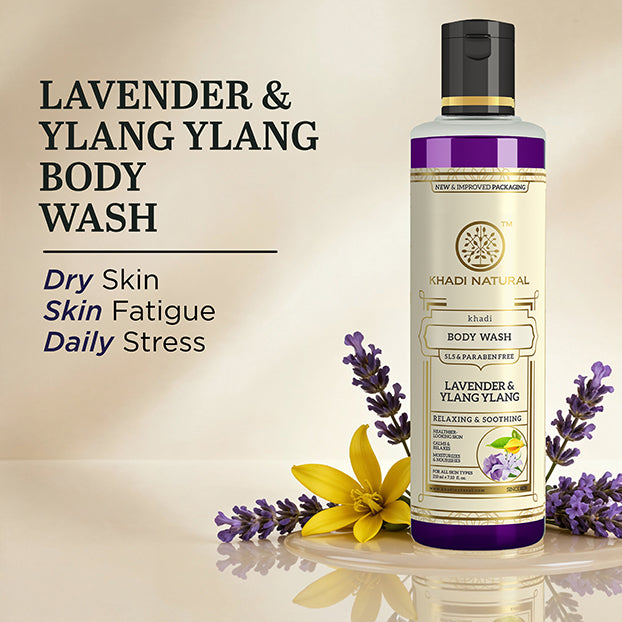 Khadi Natural Dandruff Care Hair Cleanser, Oil & Body Wash Kit - 3 Step Set