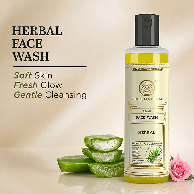 Khadi Natural Dry Hair Hydration Conditioner, Oil & Face Wash Kit - 3 Step