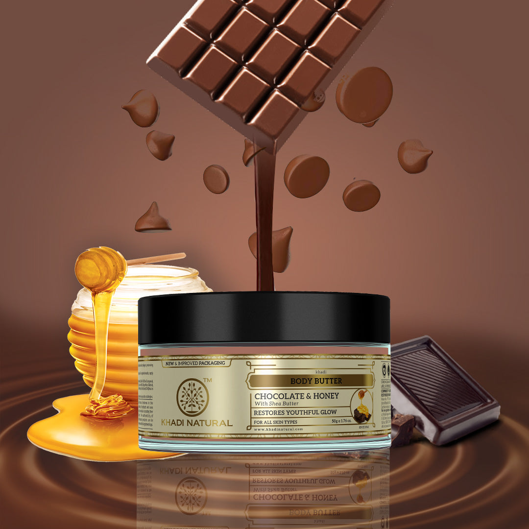Khadi Natural Chocolate Honey Body Butter 50 g