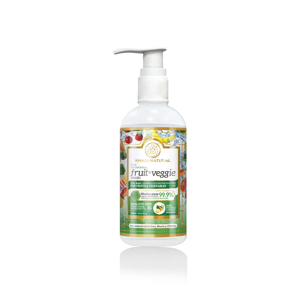 Khadi Natural Fruit And Vegetable Wash - 300 ml