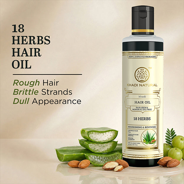 Khadi Natural Dandruff Care Hair Cleanser, Oil & Body Wash Kit - 3 Step Set