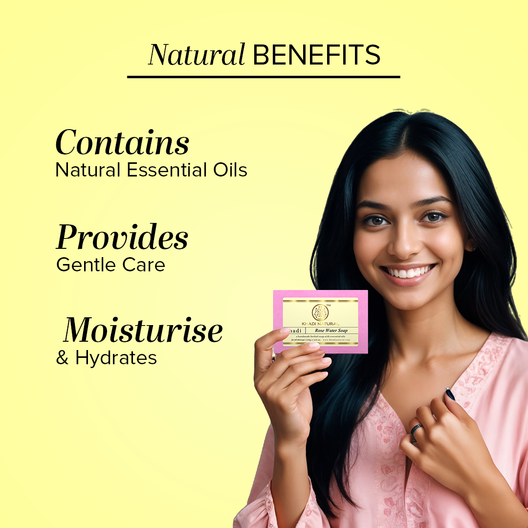 Khadi Natural Luxurious Bathing Bar (Pack of 5)