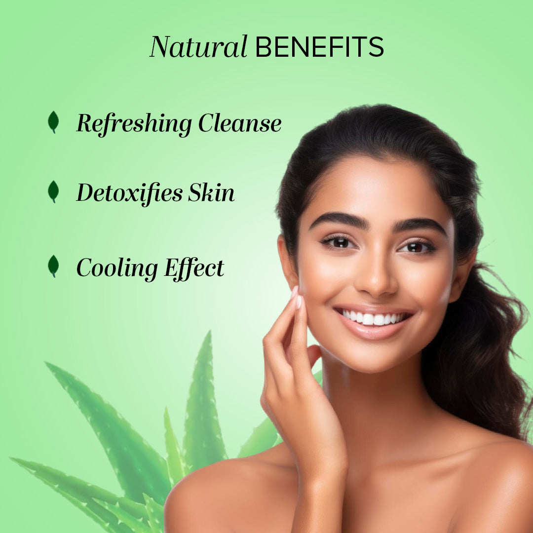 Khadi Natural Green Tea & Mint Body Wash- Sls & Paraben Free-210 ml