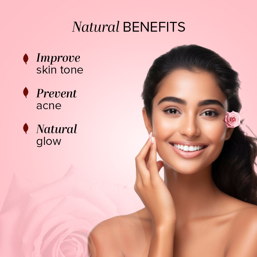 Khadi Natural Rose & Aloevera Facial Massage Gel-100 gm
