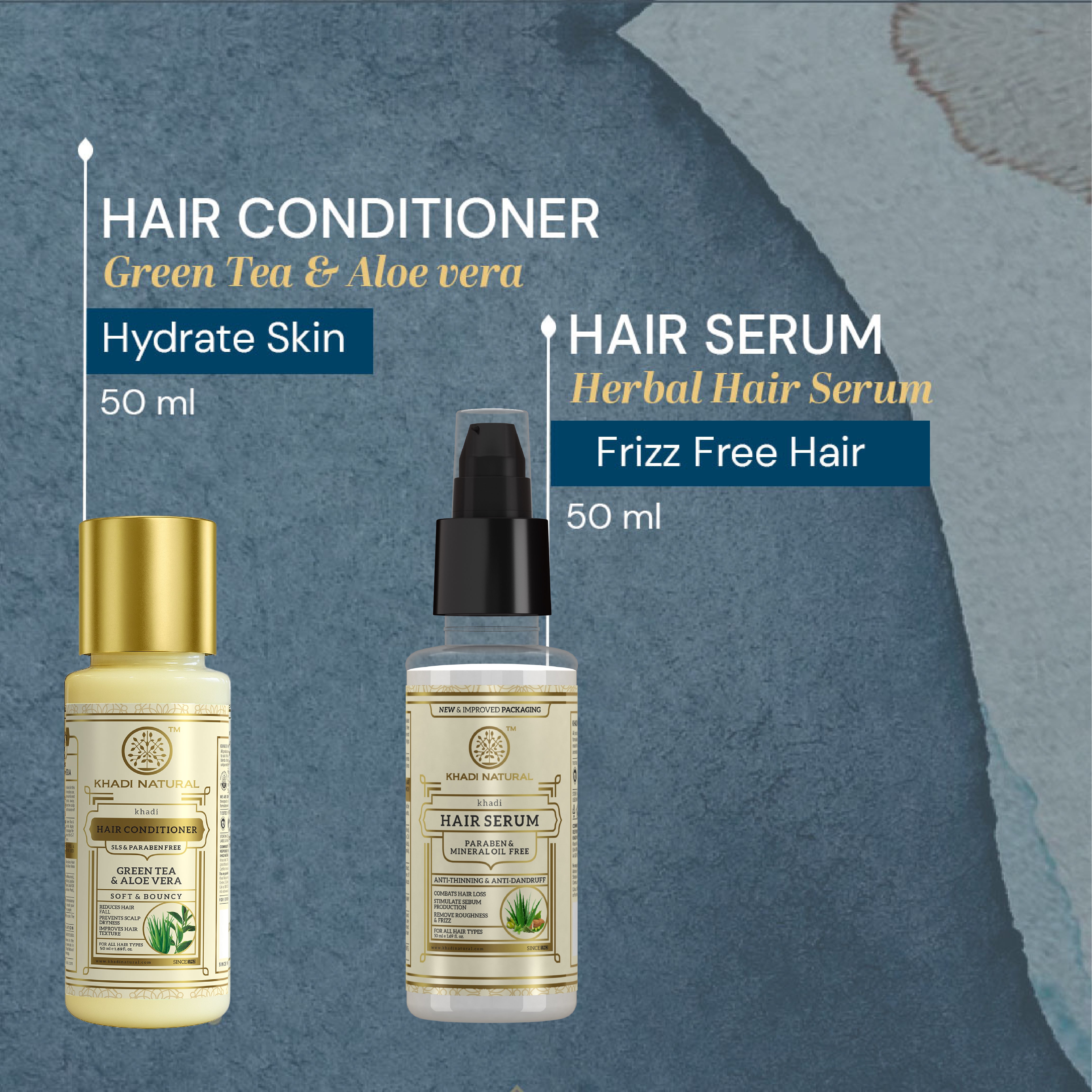 Khadi Natural Hair Care Kit Combo Pack Of 4 – 50ml Each Sale