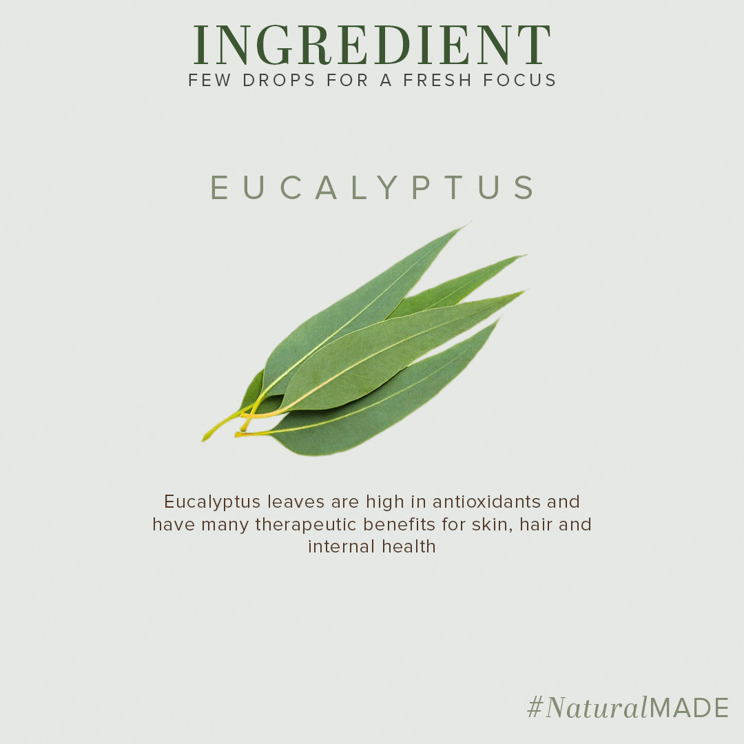 Khadi Natural Eucalyptus - Pure Essential Oil - 15 ml