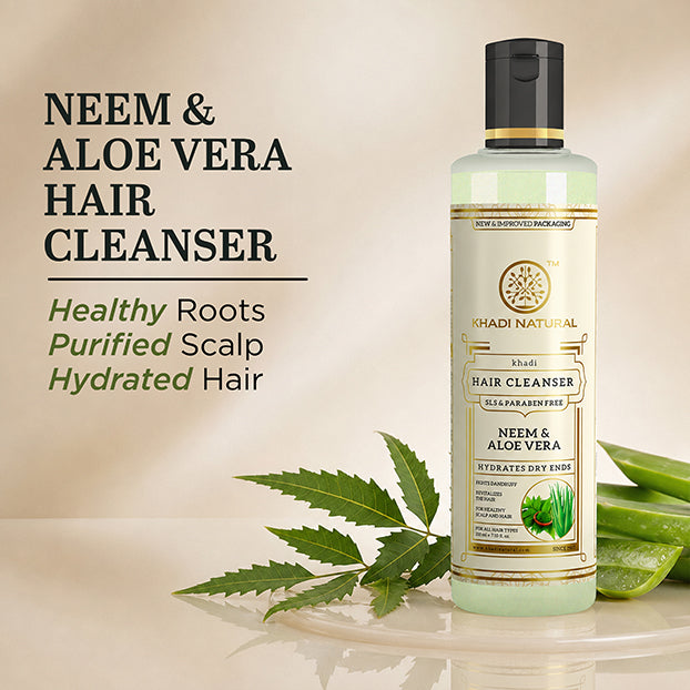 Khadi Natural Oily Scalp Balance Cleanser & Conditioner Care Kit - 2 Step Set