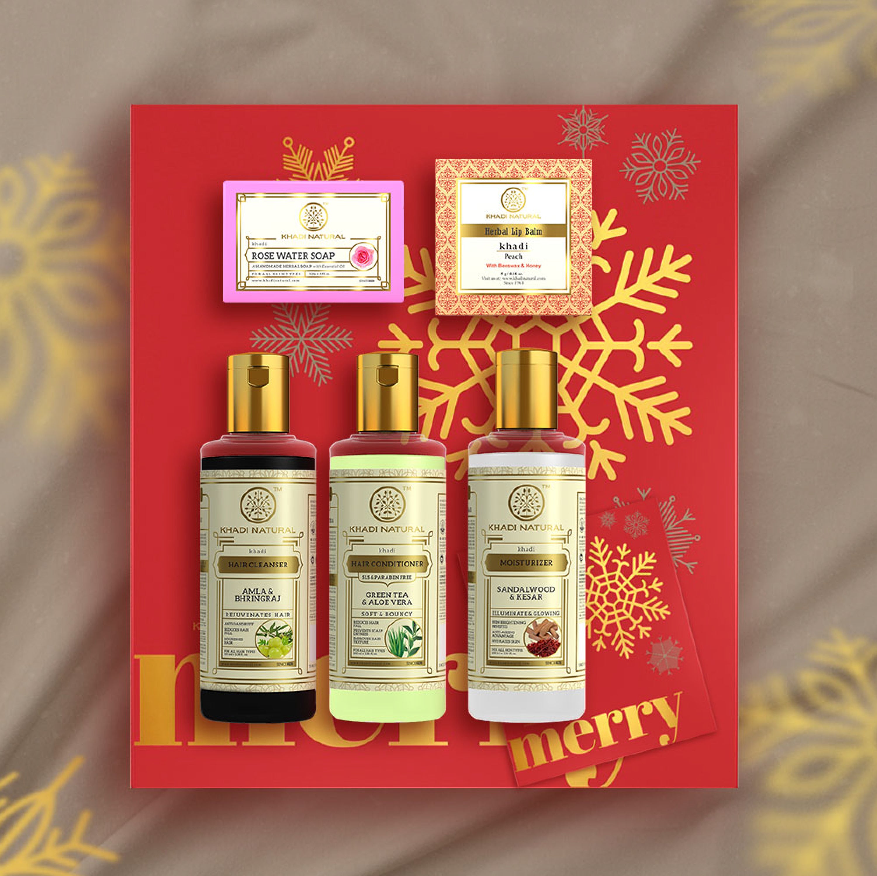 Khadi Natural Merry Gift Pack