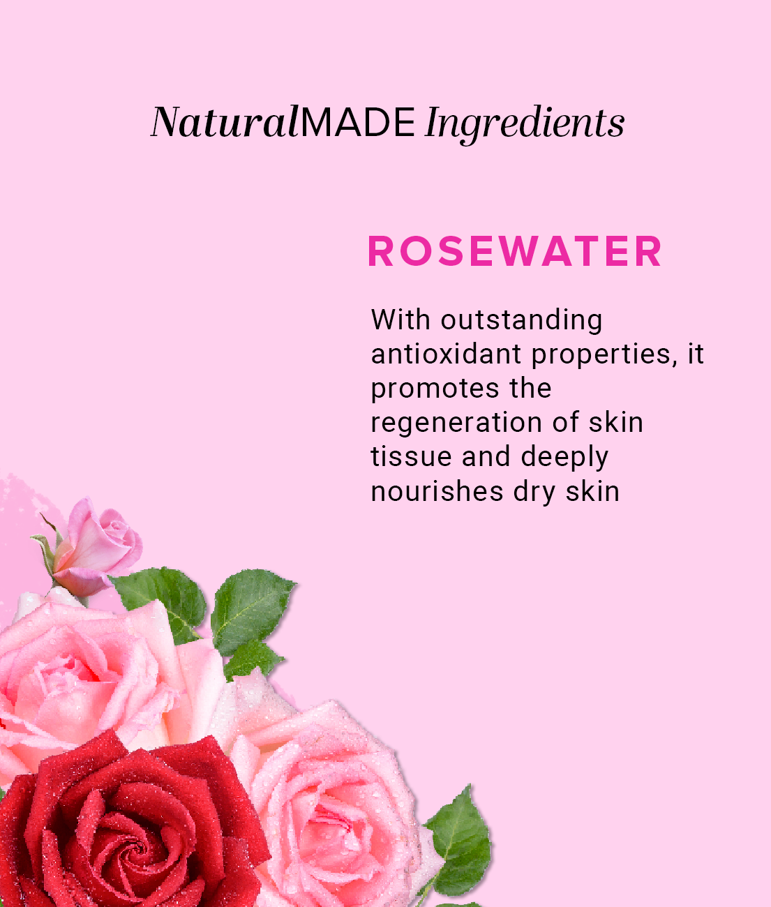 Khadi Natural Herbal Rose Water Soap-125 g
