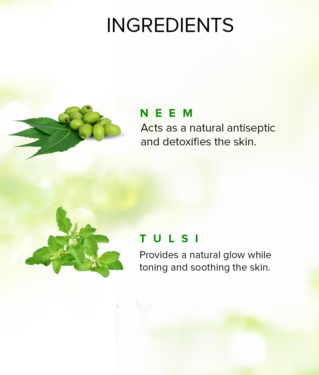 Khadi Natural Neem-Tulsi Soap 125g