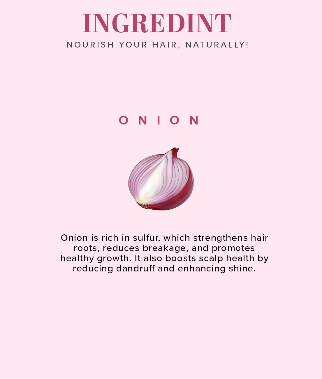 Khadi Natural Onion Shampoo/Cleanser | SLS & Paraben Free |Scalp nourishing formula|Controls dandruff and hairfall|Paraben free|Suitable for All Hair Types| 650 ml