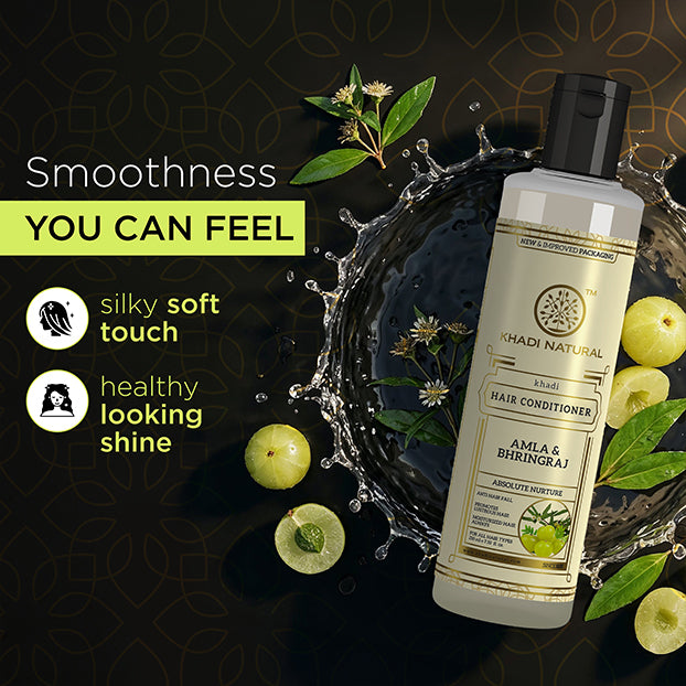 Khadi Natural Complete Hair Spa Cleanser, Oil, Conditioner & Moisturizer Kit