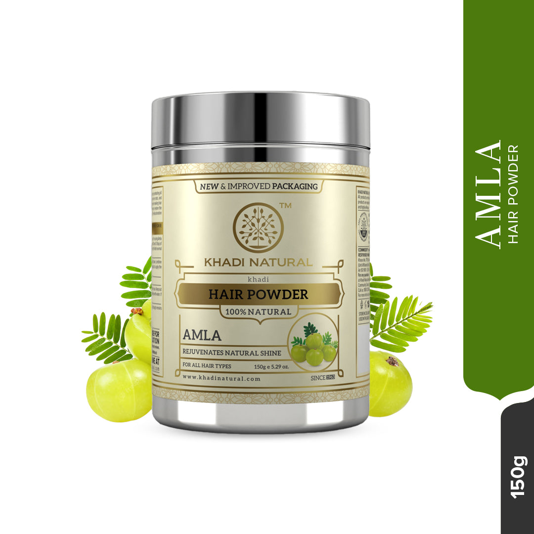 Khadi Natural Organic Amla Powder-150g
