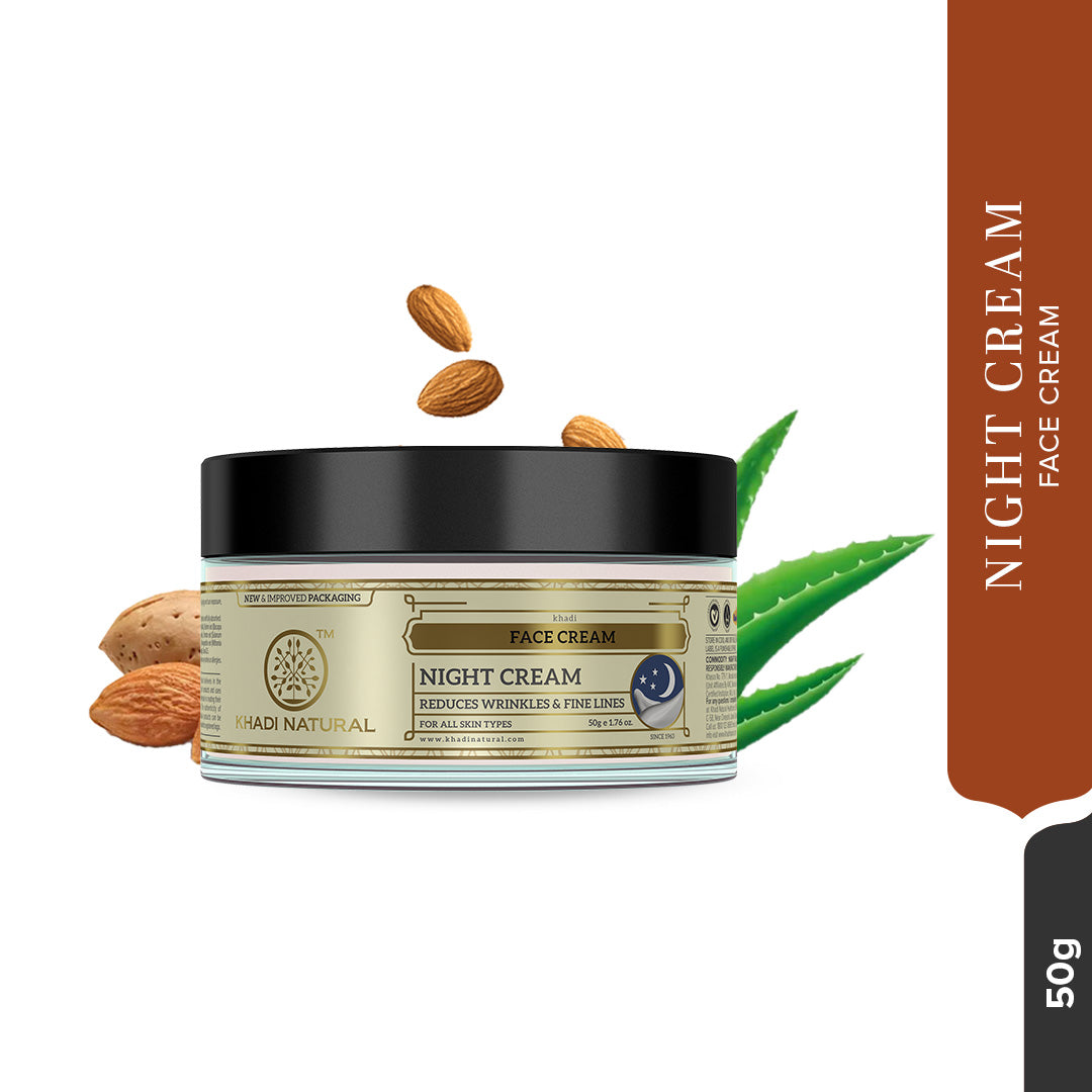 Khadi Natural Herbal Night Cream-50 g