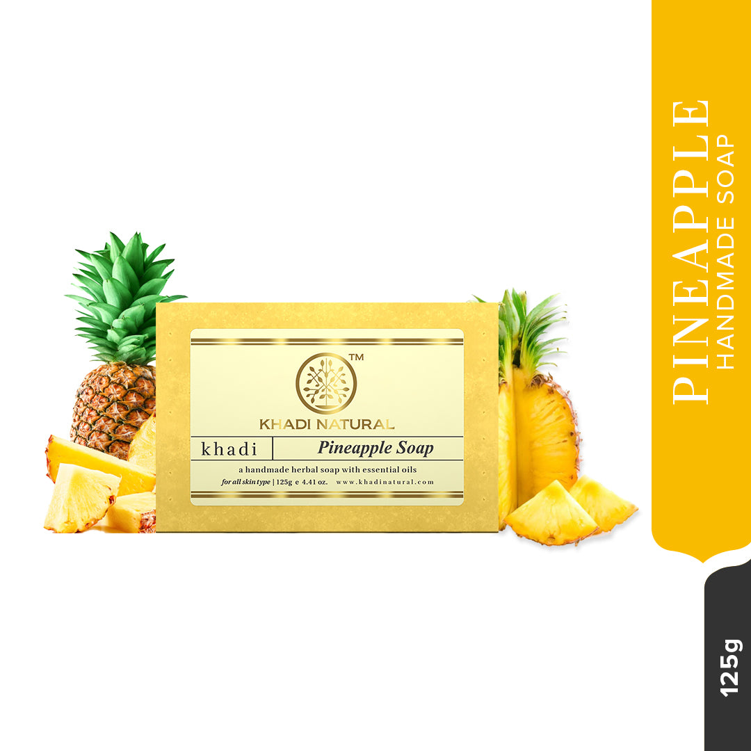 Khadi Natural Pineapple Soap 125g
