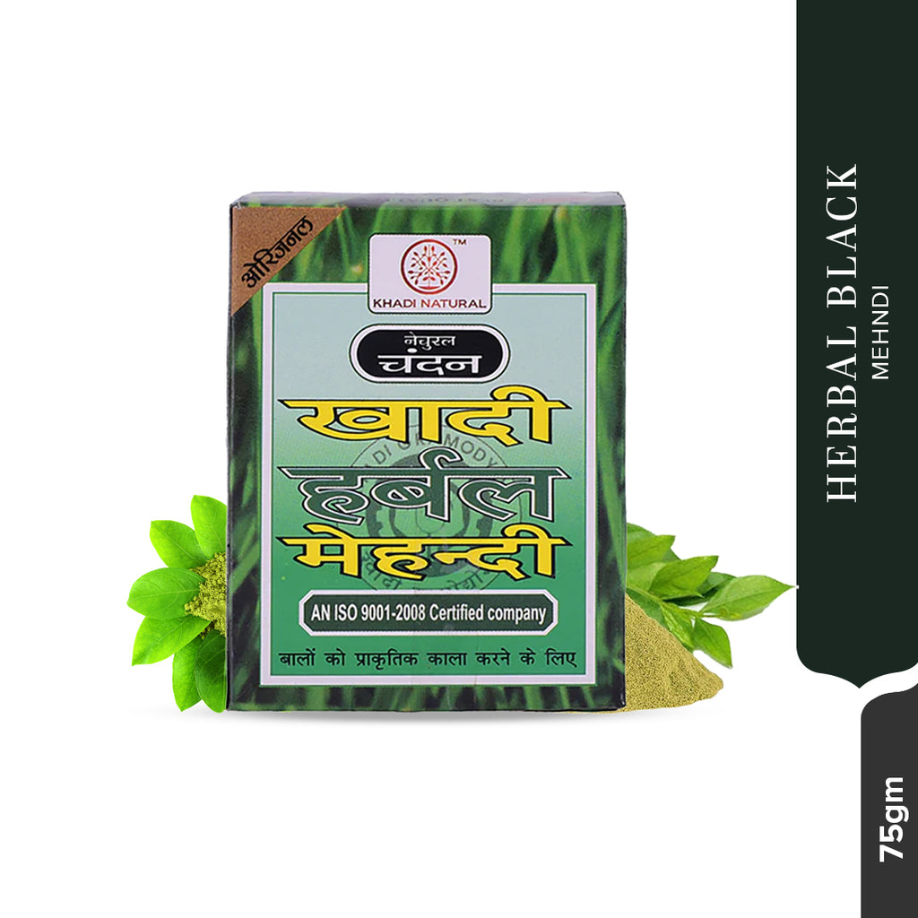 Buy Vagad's Khadi Black Mehndi 100gm | Natural | Ammonia Free Henna | Pack  of 2 Online at Best Prices in India - JioMart.