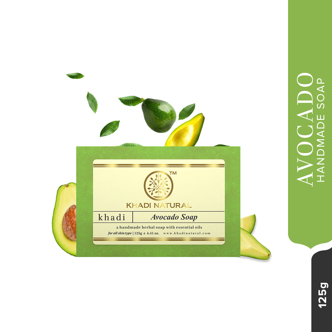 Khadi Natural Herbal Avocado Soap 125 g
