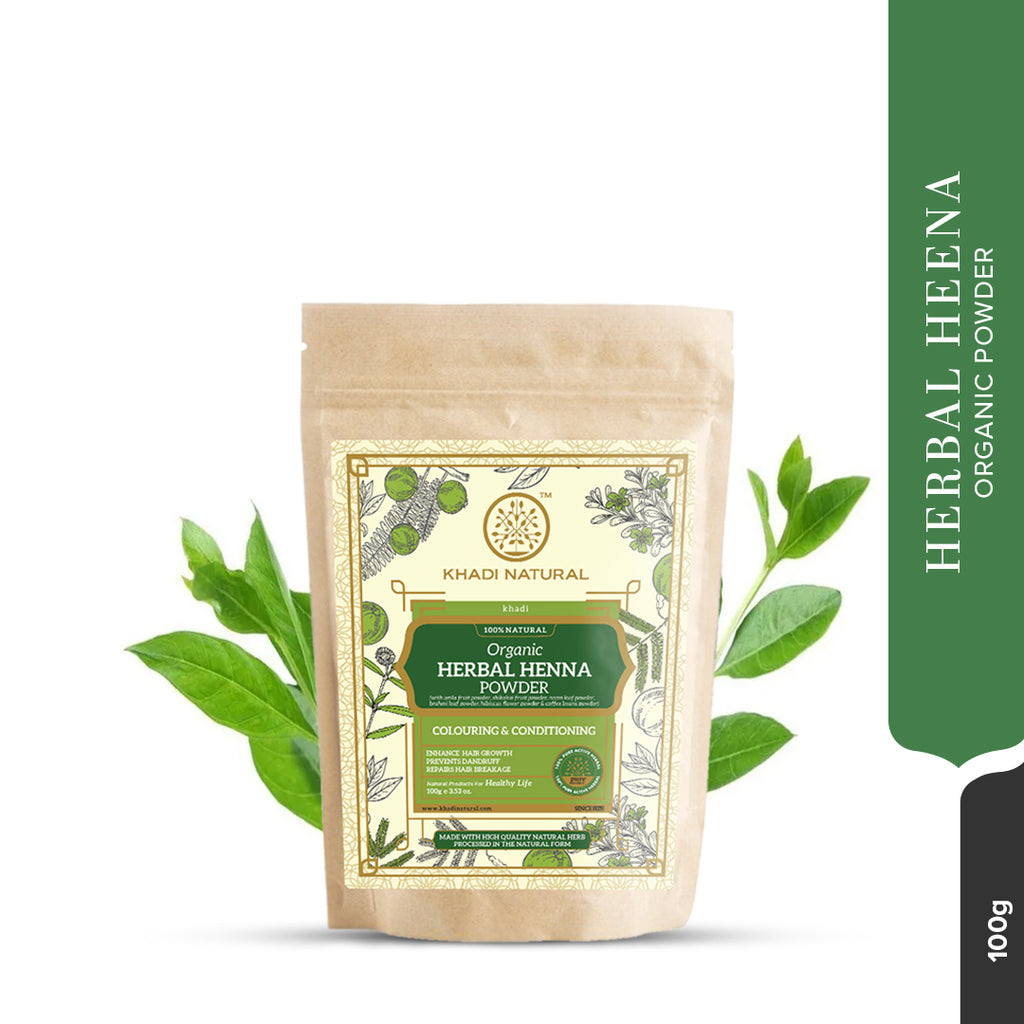 Organic Henna/Mehndi Leafs Powder – GreenDNA® India