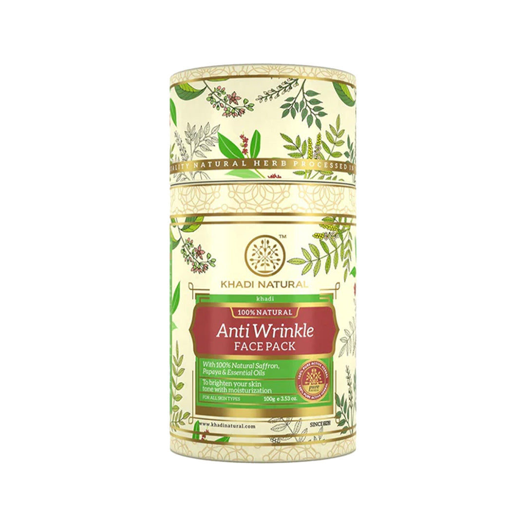 Khadi Natural Anti Wrinkle Face Pack 100 g