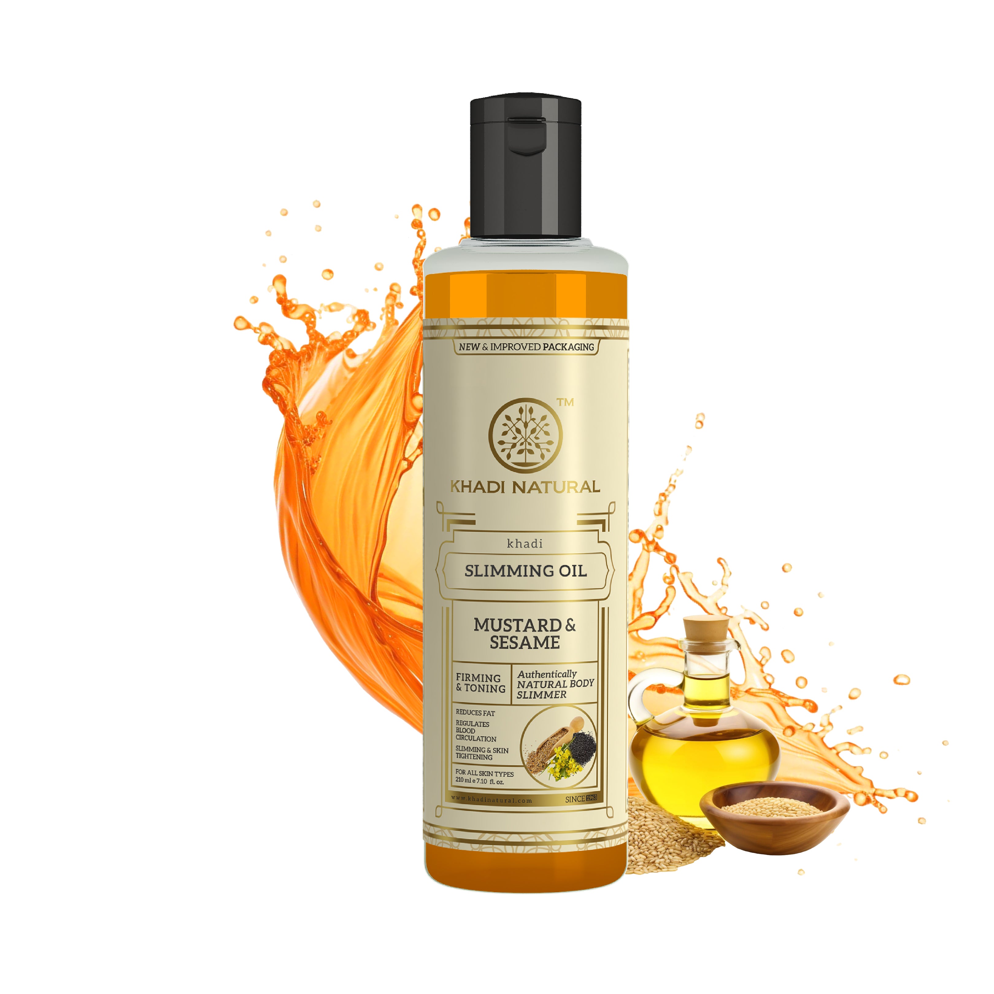Khadi Natural Slimming Oil - 210ml Sale