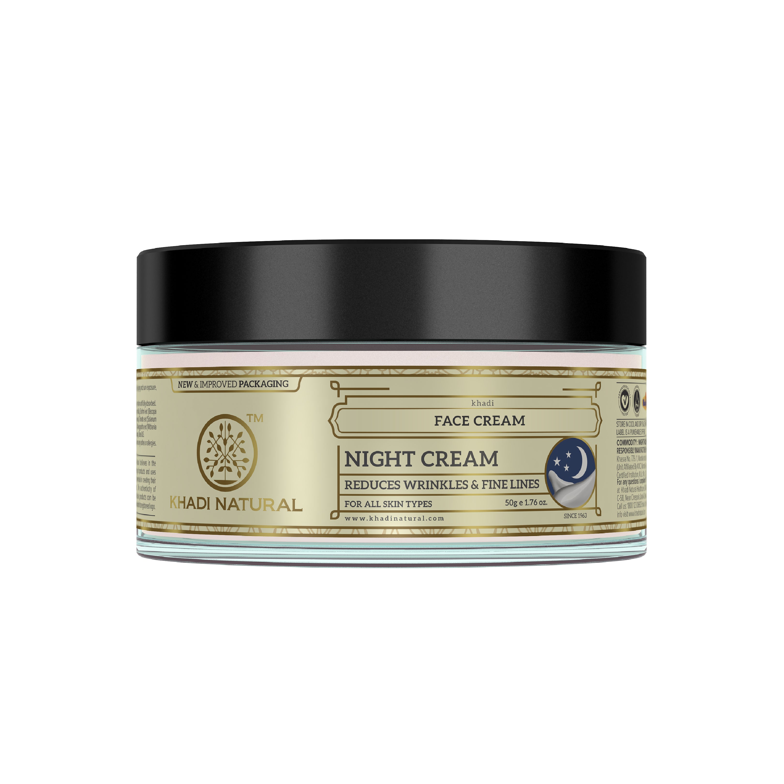 Khadi Natural Herbal Night Cream-50 g