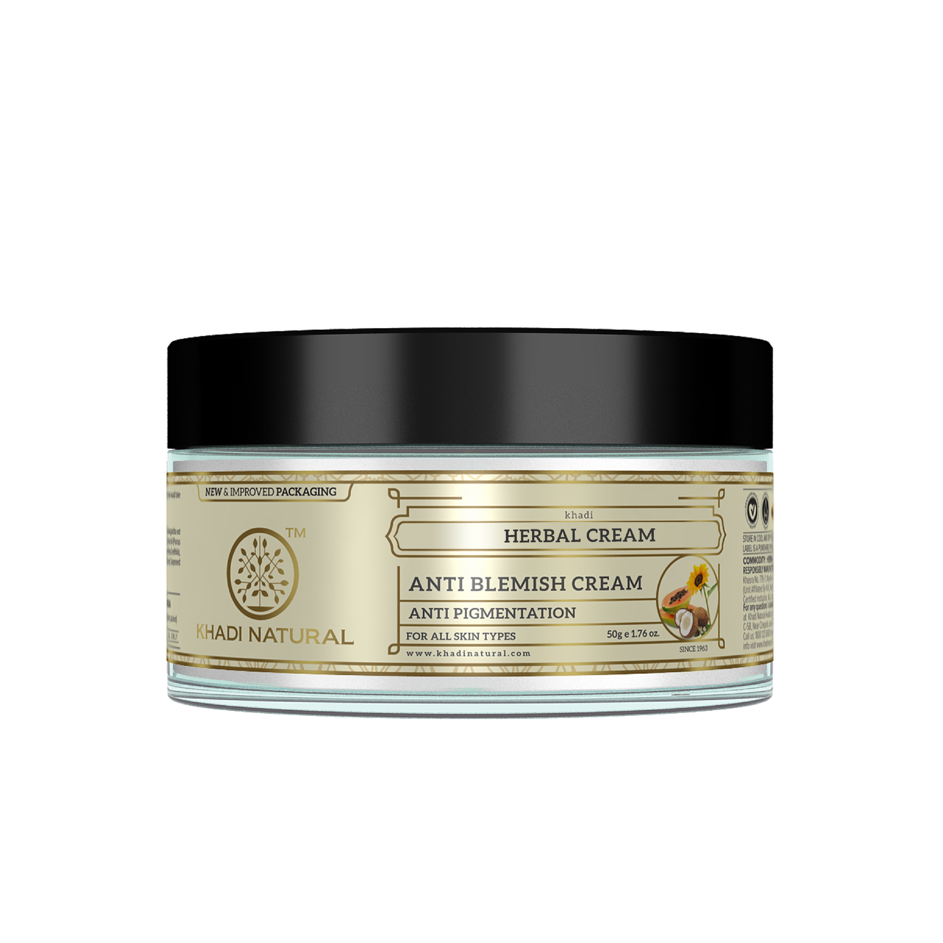 Khadi Natural Herbal Anti Blemish Cream- 50 g
