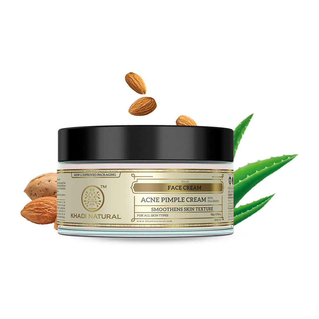 Khadi Natural Herbal Acne Pimple Cream -50 g