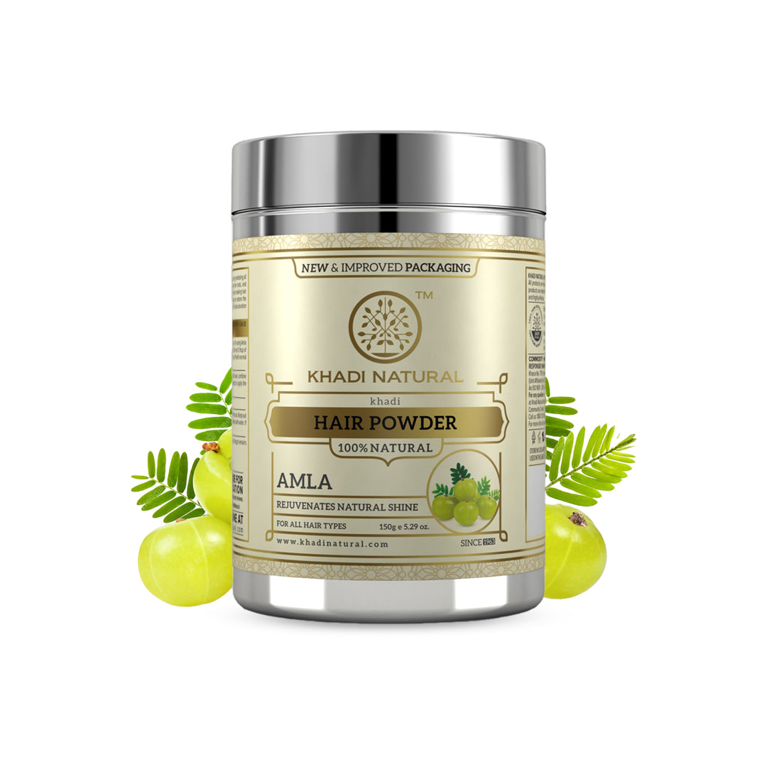 Khadi Natural Organic Amla Powder-150g