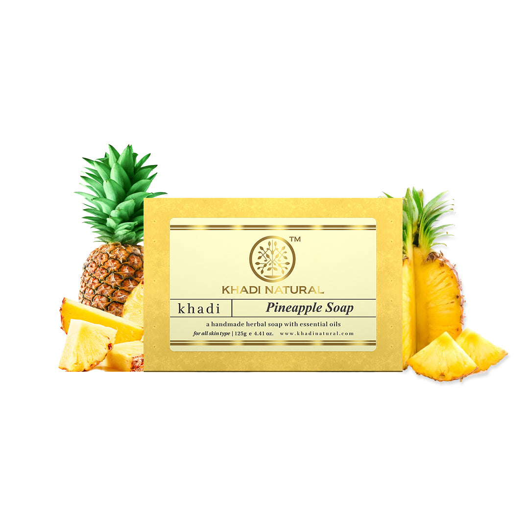 Khadi Natural Pineapple Soap 125g