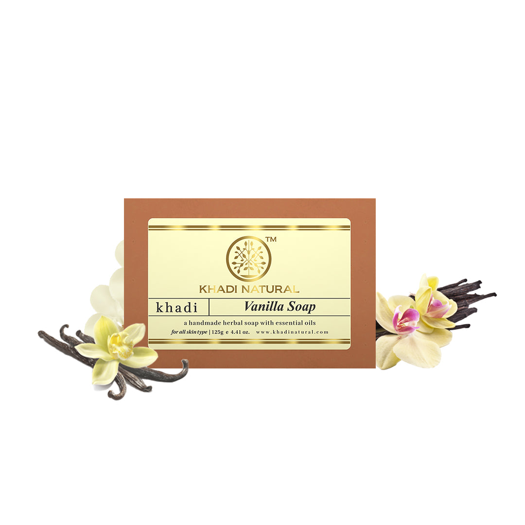 Khadi Natural Vanilla Soap 125g