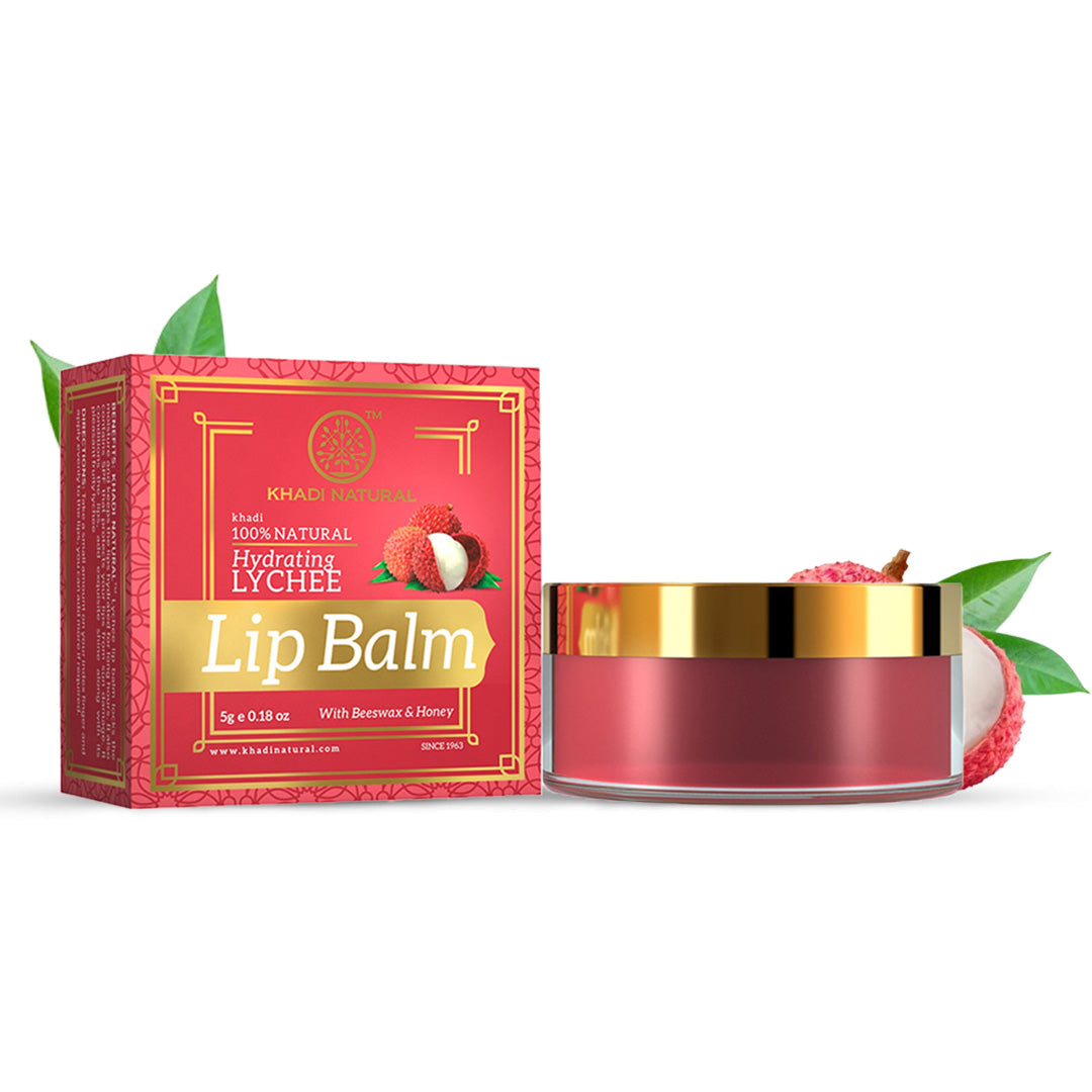 Khadi Natural Lychee Lip Balm 5 g