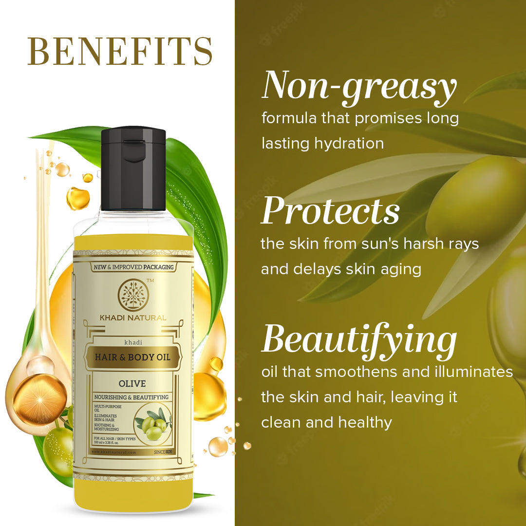 Khadi Natural Olive Oil 100 ml