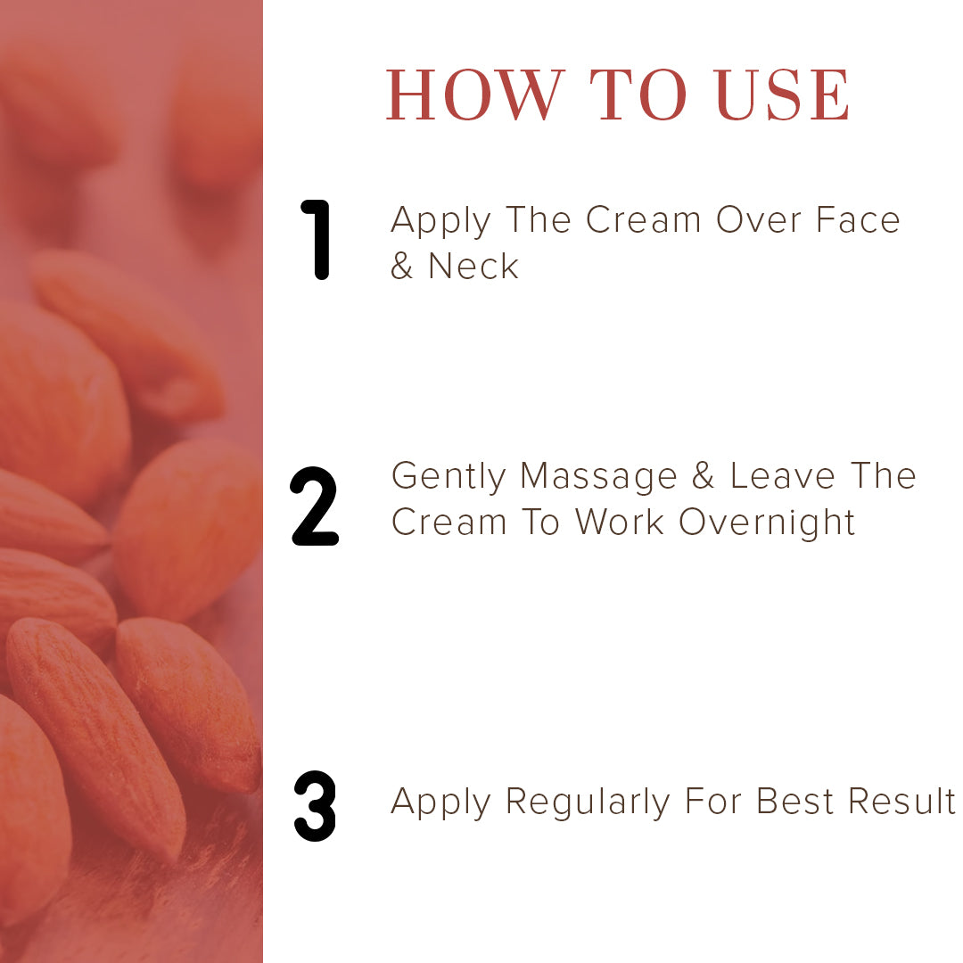 Khadi Natural Almond & Apricot Massage Cream - 50 g