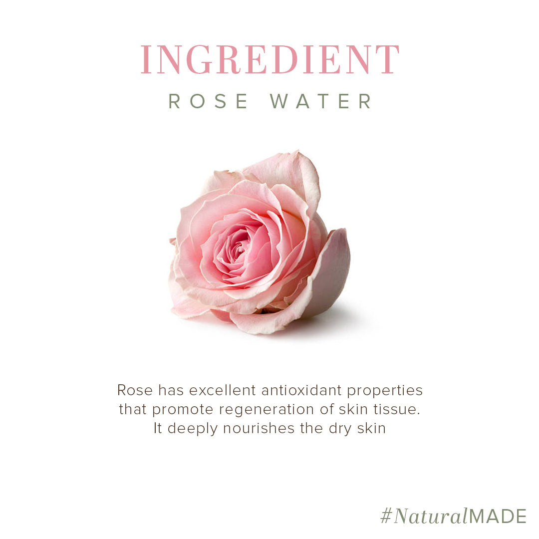 Khadi Natural Incredible Benefits of  Rosewater Soap