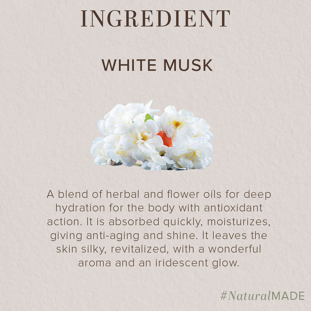 Khadi Natural Herbal White Musk Soap - 125 GM