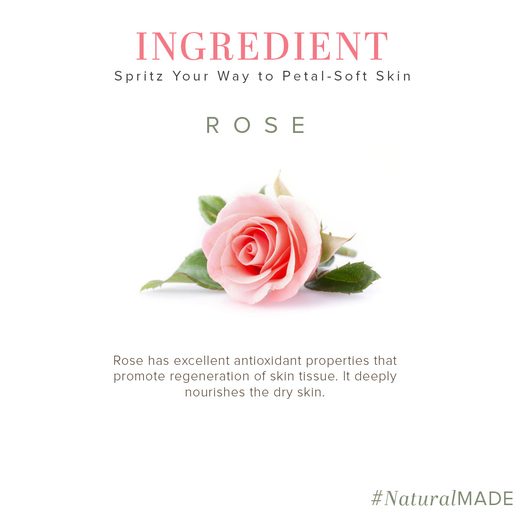 Khadi Natural Pure Rose Water Skin Toner 210 ml