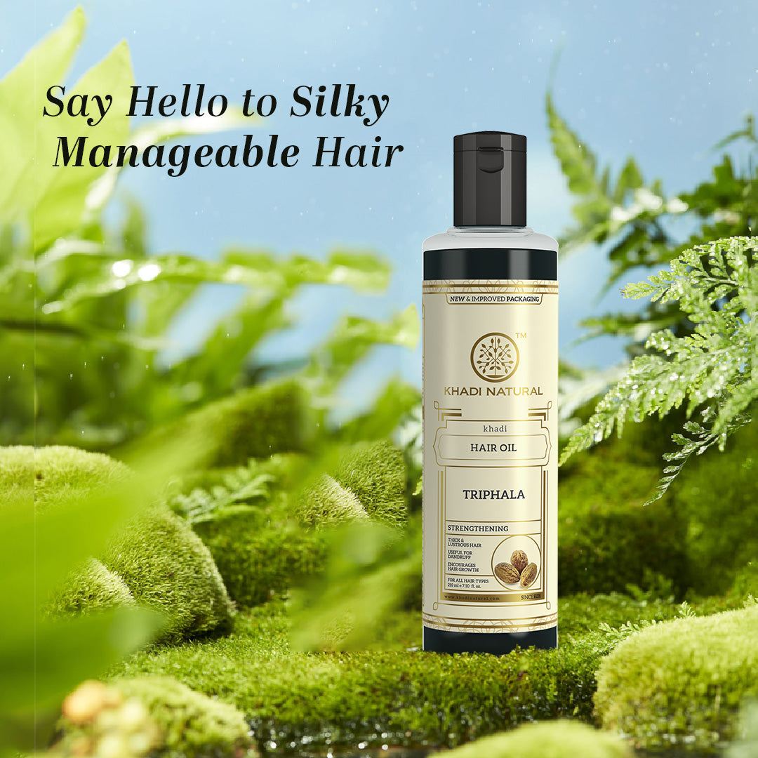 Khadi Natural Triphala Hair Oil 210 ml