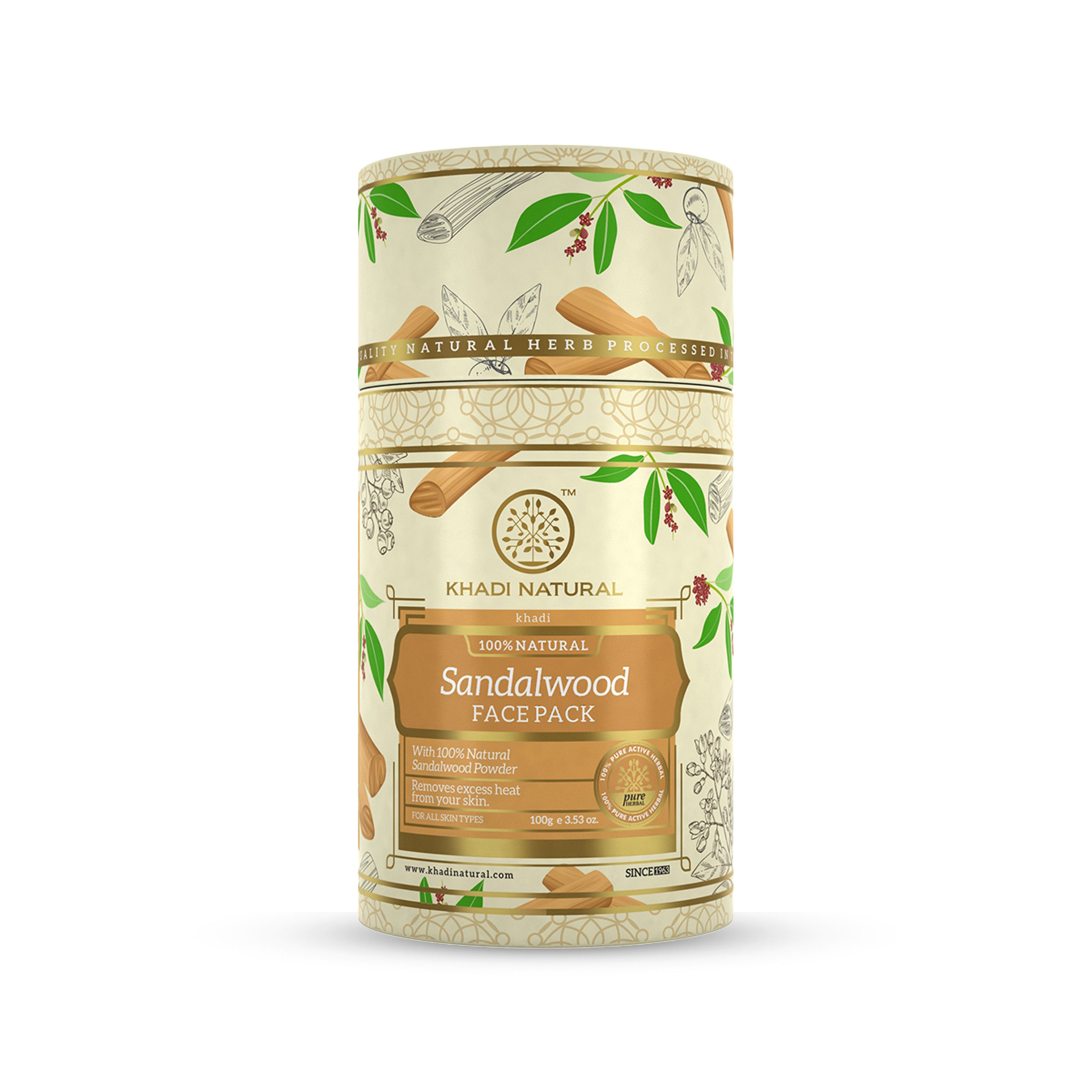 Khadi Natural Sandalwood Face Pack 100 g