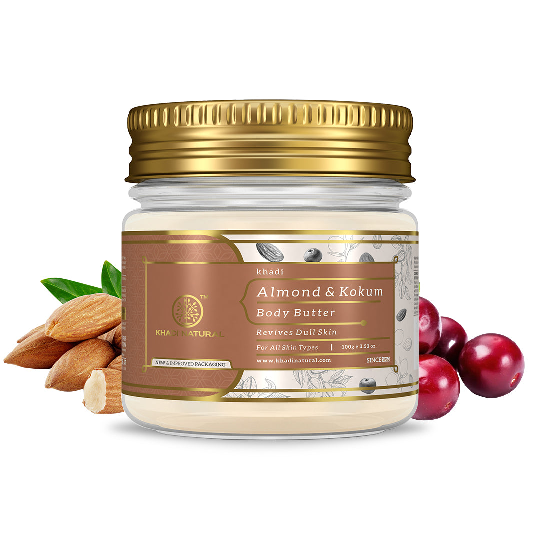Khadi Natural Almond & Kokum Body Butter 100 g