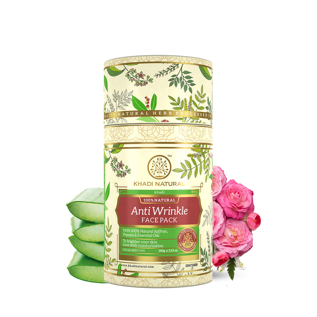Khadi Natural Anti Wrinkle Face Mask - 50 g