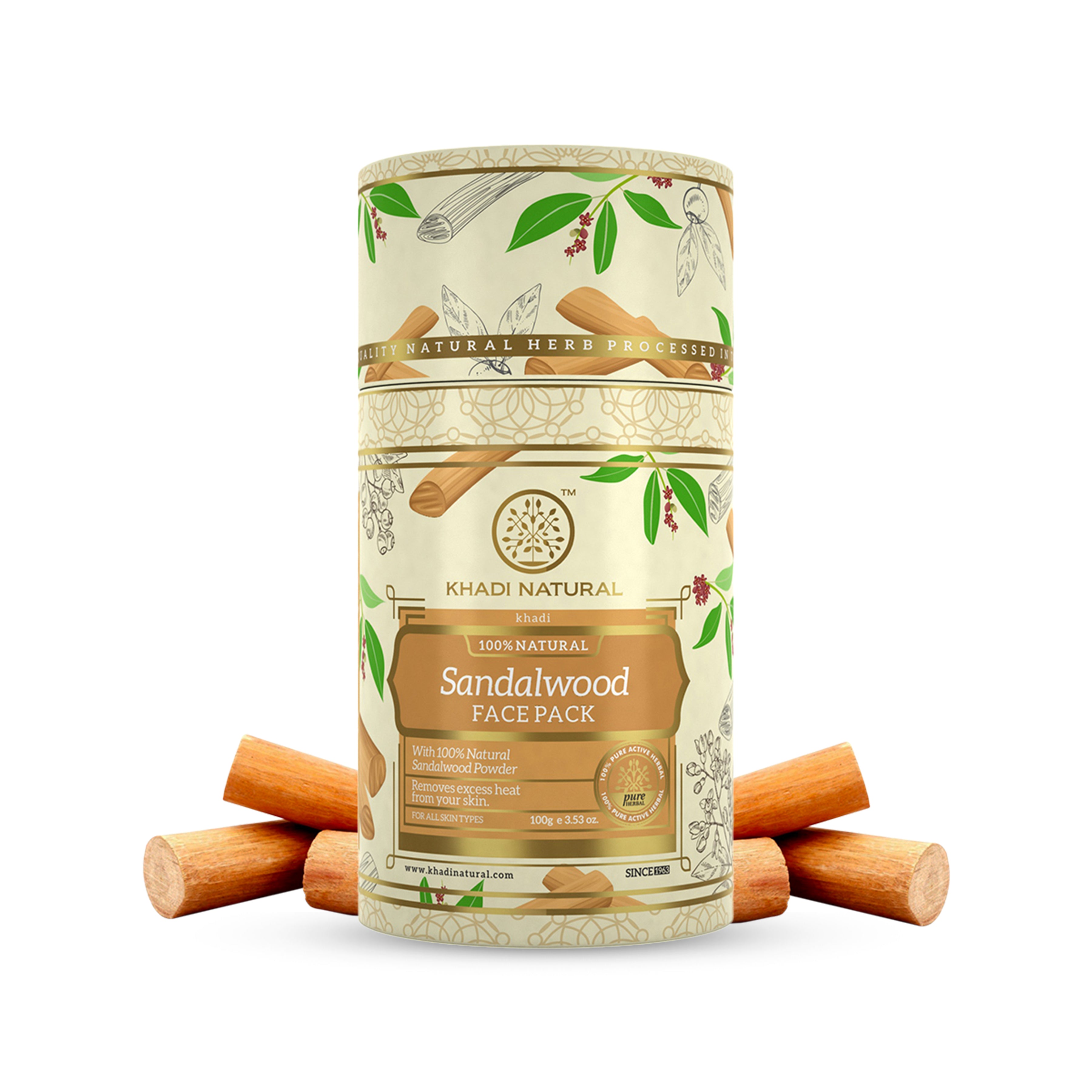 Khadi Natural Sandalwood Face Pack 100 g