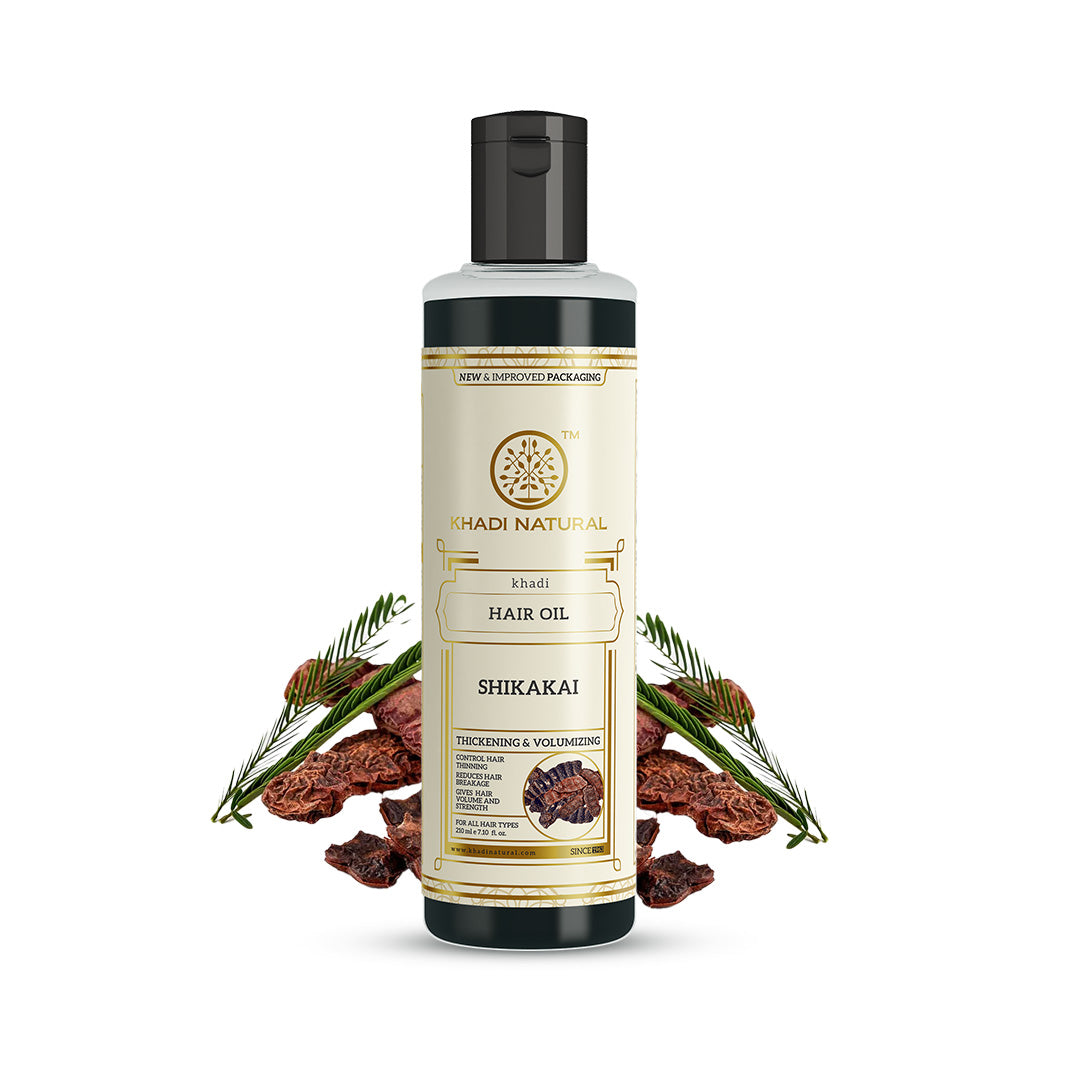 Khadi Natural Shikakai Hair Oil - 210 ml