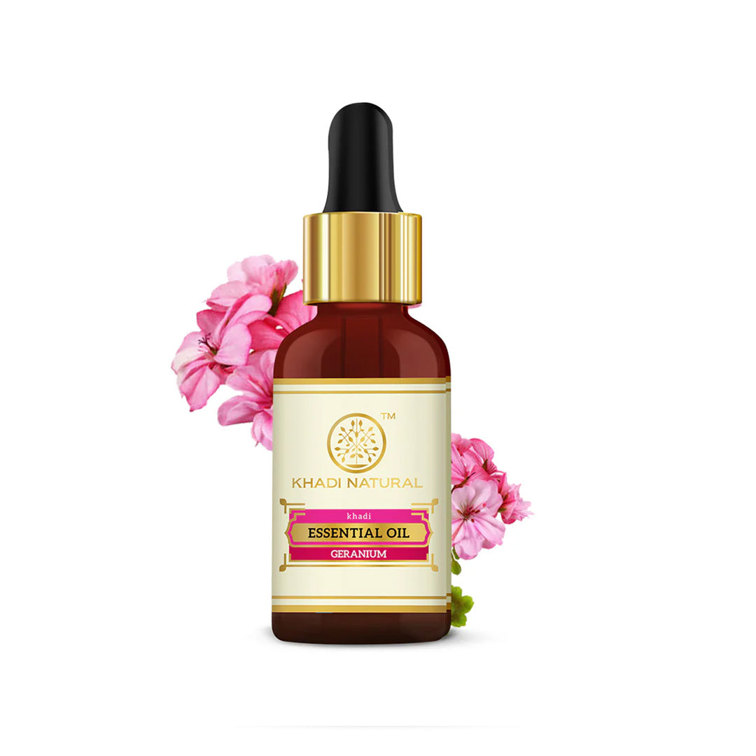 Khadi Natural Herbal Geranium Essential Oil
