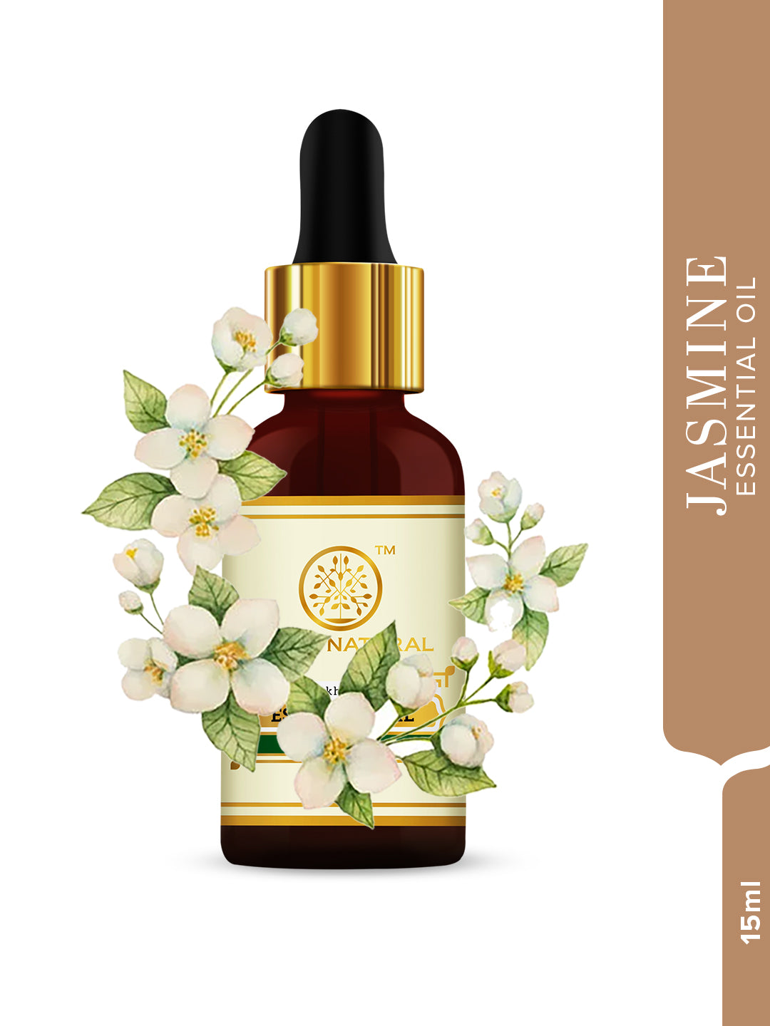 Khadi Natural Jasmine - Pure Essential Oil- 15 ml